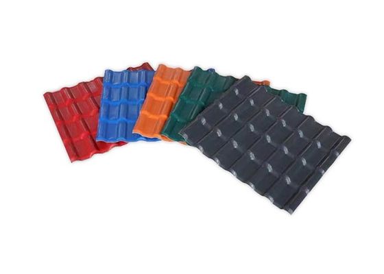 ASA APVC UPVC PVC Roof Tile Corrugated Plastic Roofing Sheets