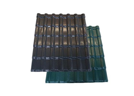 ASA APVC UPVC PVC Roof Tile Corrugated Plastic Roofing Sheets