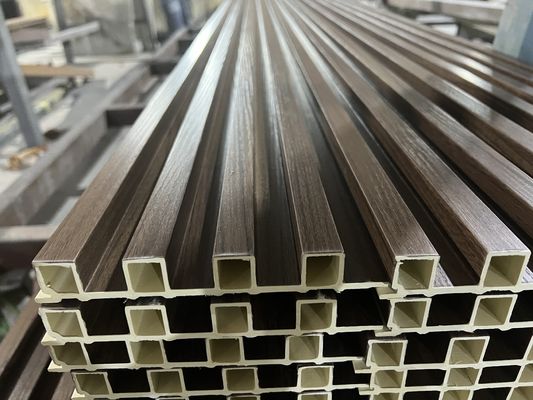 Wood Substitute WPC Composite Panel Cladding Laminated Louver