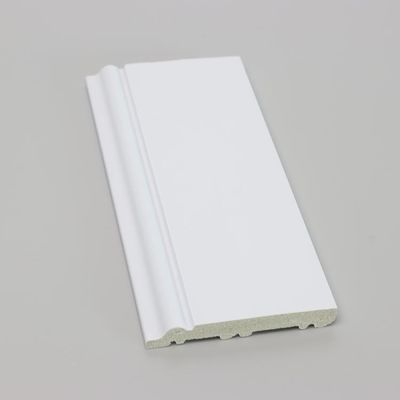 OEM Ps Wall Skirting Board White Polystyrene Baseboard 2.9m