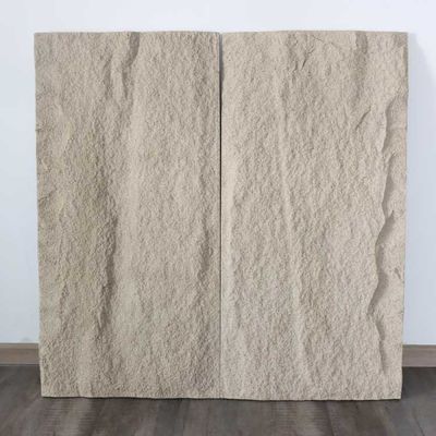 Lightweight PU Polyurethane Stone Panel Wall Artificial Faux 1200 * 600mm