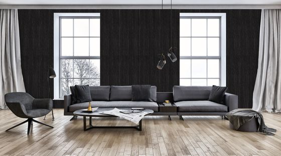 Diffusion Wall Acoustic Panels Board Soundproofing Slat Wooden Fiber