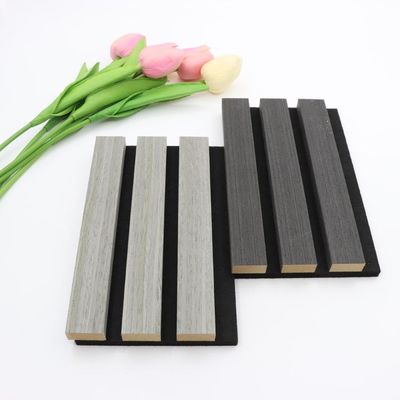 MDF Sound-Absorbing Acoustic Wooden Wall Slat Panel Fluted Material