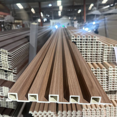 Wood Plastic Composite Cladding Fluted Wall Board WPC Interior Wall Panel