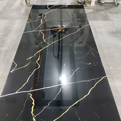 4*8 Ft UV PVC Marble Sheet Waterproof Hot Stamping/3D Printed Indoor Panels UV Boards