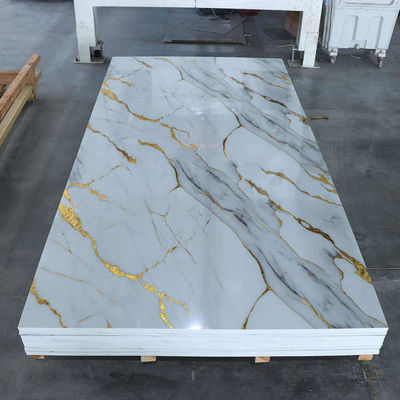 1220x2800mm Interior Decorative PVC Marble Sheet