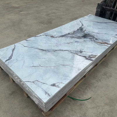 1220x2800mm Interior Decorative PVC Marble Sheet