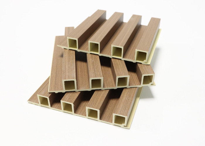 Wood Plastic Composite Interior WPC Wall Panel Fluted WPC Wall Panel