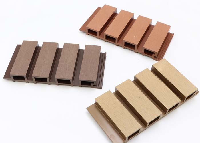 Fireproof WPC Outdoor Wall Panel Wood Plastic Composite Co Extrusion ...