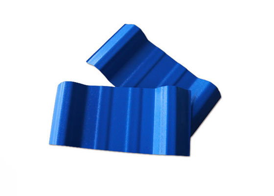 Fireproof Easy Install Corrugated Roof Tiles Plastic Tiles For Roof Light PVC Resin Roof Sheet Tile