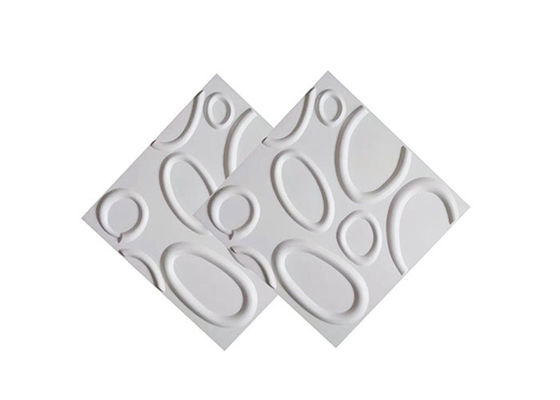 Home Decorative Modern 3D Wall Panels PVC For Home Interior