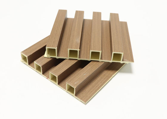 Quick Install Fireproof WPC Wall Panel Cladding For Interior Decoration 192mm x 14mm