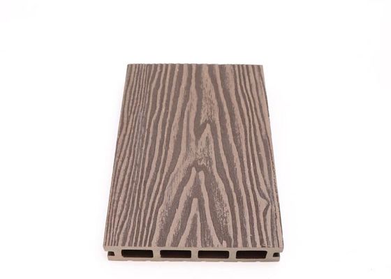 Plastic Crack Resistant WPC Decking WPC Terrace Board 140x25x2900