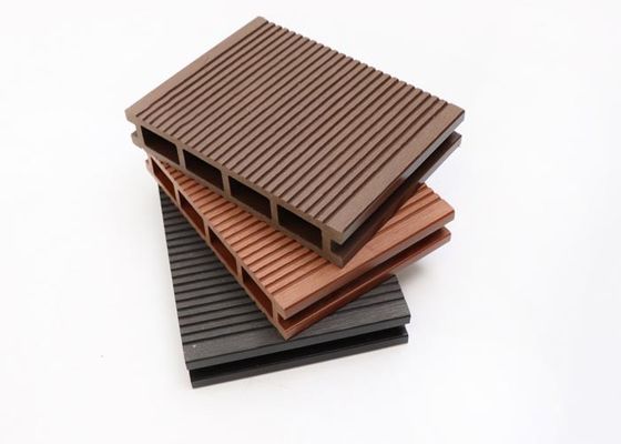 3D Embossed Wood Grain WPC Decking Outdoor Wooden Plastic Composite Flooring