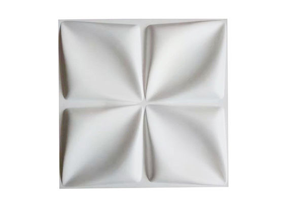 500x500mm Decorative 3D Wall Panels PVC Home Diamond Gold Wall Panel