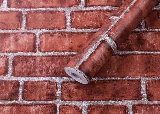 Waterproof Durable Self Adhesive PVC Wallpaper Rolls Home Decoration