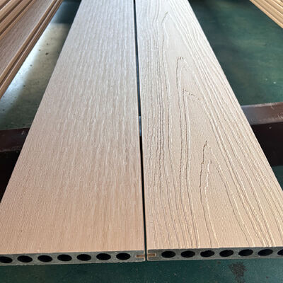 Outdoor WPC Wall Panel System Waterproof Wood Plastic Composite for Exterior Wall Cladding