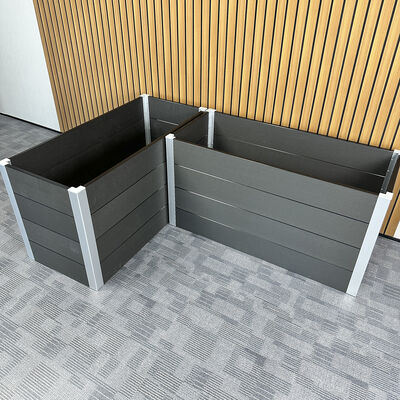 Outdoor Raised Garden Bed Planter Box With Waterproof Fire Retardant Eco Friendly Material For Backyard Planting