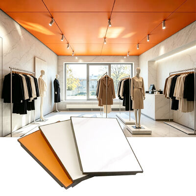 Lightweight Aluminum Honeycomb Panel / Honeycomb Aluminium Sheet 1220 × 2440mm