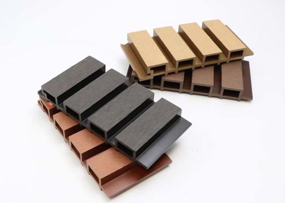 219x26mm WPC Wall Cladding Exterior WPC Outdoor Wall Panel 2.8m