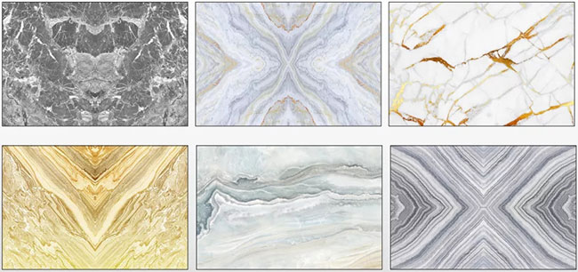 3mm 4x8 PVC UV Marble Sheet For Indoor Wall Decor