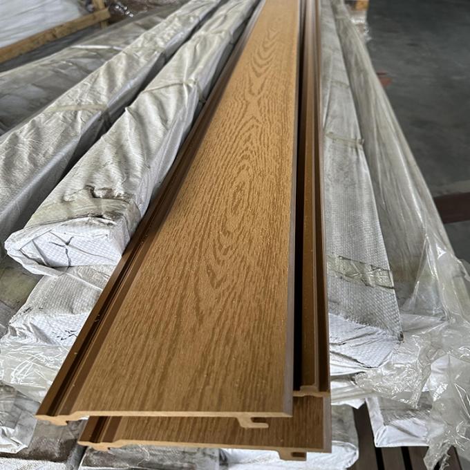Co-extrusion WPC Exterior Wall Cladding WPC Outdoor Wall Panel