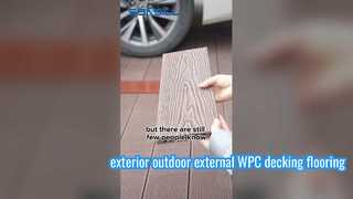 exterior outdoor WPC decking flooring