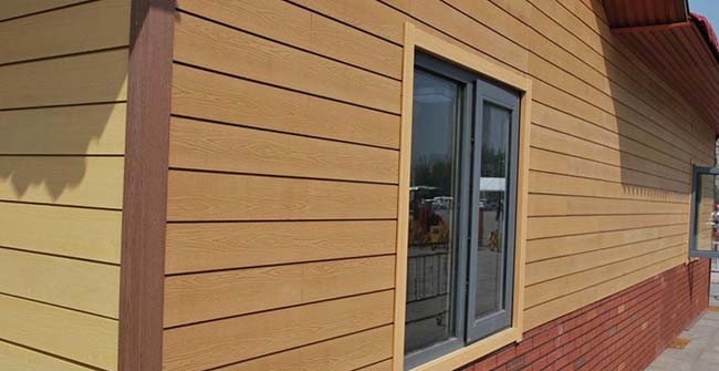 219x26mm Exterior WPC Wall Panel 2900x216x26mm Co Extrusion WPC Wall Panel