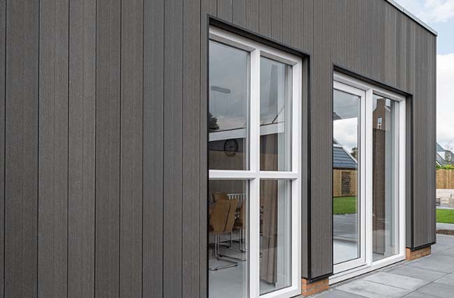 219x26mm Exterior WPC Wall Panel 2900x216x26mm Co Extrusion WPC Wall Panel