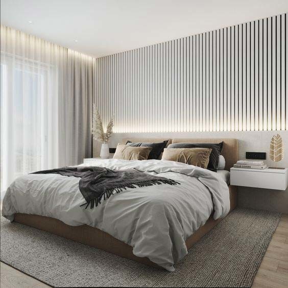 Fluted Interior WPC Wall Panel Indoor Decor Wood Plastic Composite PVC ...